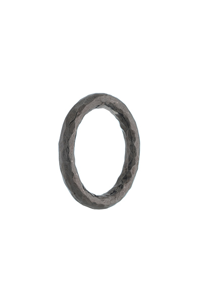 Γυναικείο δαχτυλίδι βεράκι κορυφαίας ποιότητας σε ασήμι 925 επιροδιωμένο σε μαύρο χρώμα.