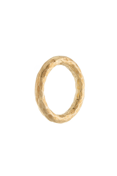 Γυναικείο δαχτυλίδι βεράκι κορυφαίας ποιότητας σε ασήμι 925 σφυρήλατο επιχρυσωμένο σε κίτρινο χρυσό χρώμα. (νούμερο κατόπιν παραγγελίας).